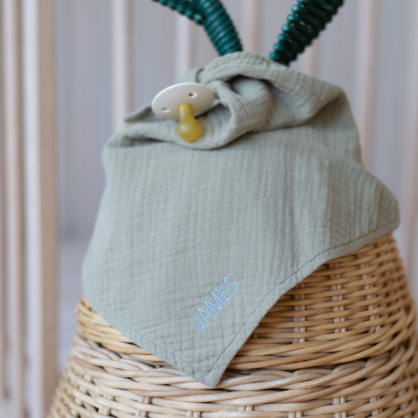 PACIFIER CLOTH  CUDDLE | MORNING MOSS