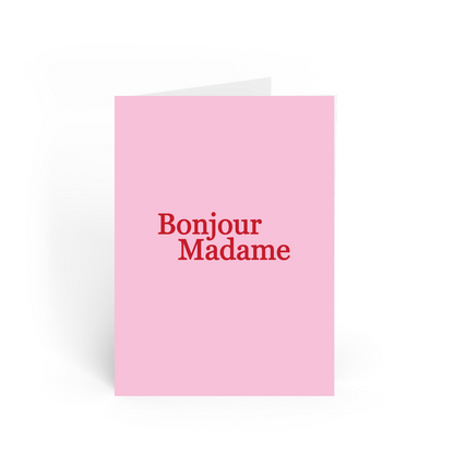 POST CARD | BONJOUR MADAME
