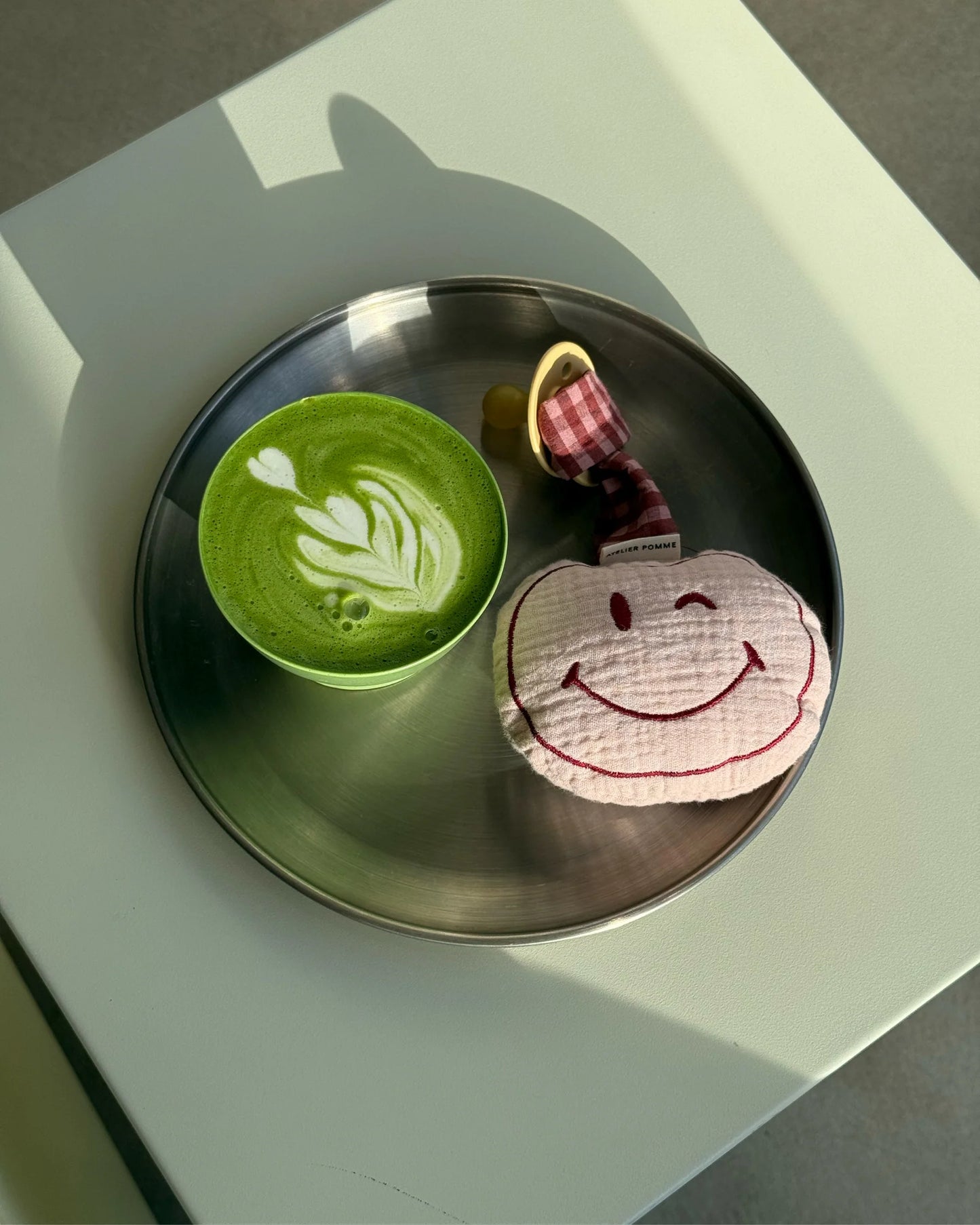 PACIFIER CLOTH POMME | PINKY PROMISE